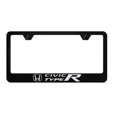 Au-TOMOTIVE GOLD | License Plate Covers and Frames | Honda Civic | AUGD9628