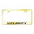 Au-TOMOTIVE GOLD | License Plate Covers and Frames | Honda Clarity | AUGD9634