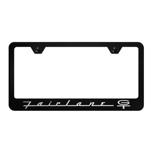 Au-TOMOTIVE GOLD | License Plate Covers and Frames | Ford Fairlane | AUGD9643