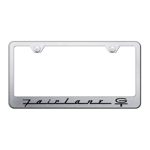 Au-TOMOTIVE GOLD | License Plate Covers and Frames | Ford Fairlane | AUGD9645