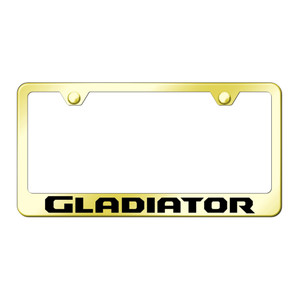 Au-TOMOTIVE GOLD | License Plate Covers and Frames | Jeep Gladiator | AUGD9652