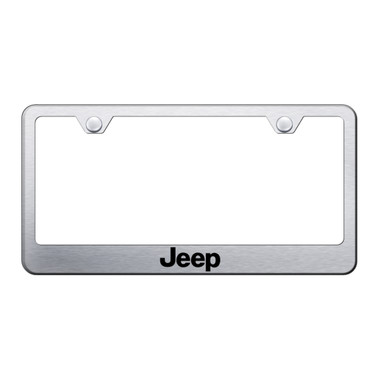 Au-TOMOTIVE GOLD | License Plate Covers and Frames | Jeep | AUGD9659