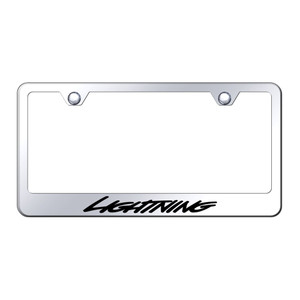 Au-TOMOTIVE GOLD | License Plate Covers and Frames | Ford Ligtning | AUGD9661