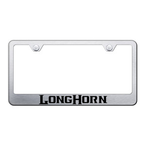 Au-TOMOTIVE GOLD | License Plate Covers and Frames | RAM Longhorn | AUGD9665