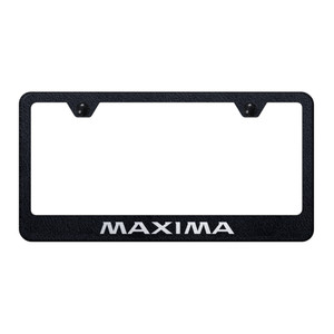 Au-TOMOTIVE GOLD | License Plate Covers and Frames | Nissan Maxima | AUGD9670