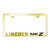 Au-TOMOTIVE GOLD | License Plate Covers and Frames | Lincoln MKZ | AUGD9672