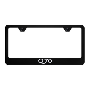 Au-TOMOTIVE GOLD | License Plate Covers and Frames | Infiniti Q70 | AUGD9689