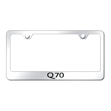 Au-TOMOTIVE GOLD | License Plate Covers and Frames | Infiniti Q70 | AUGD9690