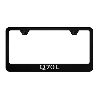 Au-TOMOTIVE GOLD | License Plate Covers and Frames | Infiniti Q70L | AUGD9693