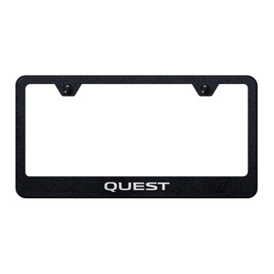Au-TOMOTIVE GOLD | License Plate Covers and Frames | Nissan Quest | AUGD9697