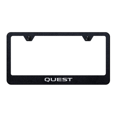 Au-TOMOTIVE GOLD | License Plate Covers and Frames | Nissan Quest | AUGD9697