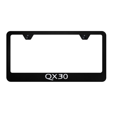 Au-TOMOTIVE GOLD | License Plate Covers and Frames | Infiniti QX30 | AUGD9698