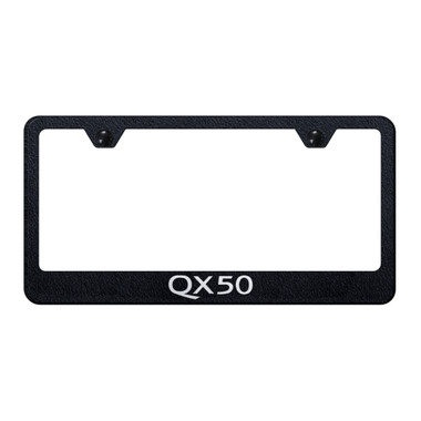 Au-TOMOTIVE GOLD | License Plate Covers and Frames | Infiniti QX50 | AUGD9702