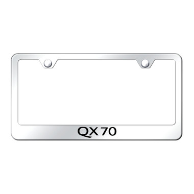 Au-TOMOTIVE GOLD | License Plate Covers and Frames | Infiniti QX70 | AUGD9709