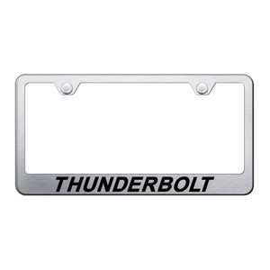 Au-TOMOTIVE GOLD | License Plate Covers and Frames | Ford Thunderbolt | AUGD9720