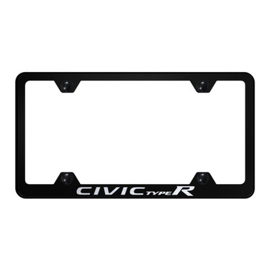 Au-TOMOTIVE GOLD | License Plate Covers and Frames | Honda Civic | AUGD9746