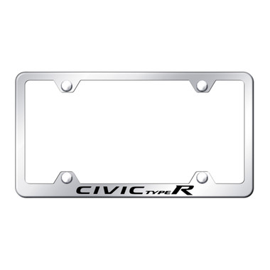 Au-TOMOTIVE GOLD | License Plate Covers and Frames | Honda Civic | AUGD9747
