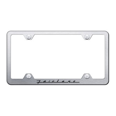 Au-TOMOTIVE GOLD | License Plate Covers and Frames | Ford Fairlane | AUGD9757