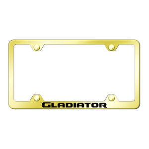 Au-TOMOTIVE GOLD | License Plate Covers and Frames | Jeep Gladiator | AUGD9766