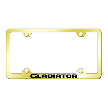 Au-TOMOTIVE GOLD | License Plate Covers and Frames | Jeep Gladiator | AUGD9766