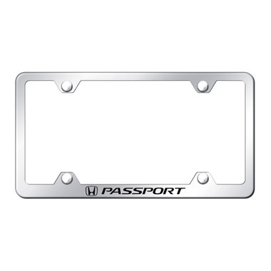 Au-TOMOTIVE GOLD | License Plate Covers and Frames | Honda Passport | AUGD9779