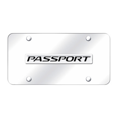 Au-TOMOTIVE GOLD | License Plate Covers and Frames | Honda Passport | AUGD9805