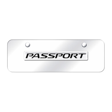 Au-TOMOTIVE GOLD | License Plate Covers and Frames | Honda Passport | AUGD9806