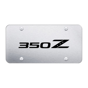 Au-TOMOTIVE GOLD | License Plate Covers and Frames | Nissan 350Z | AUGD9813