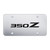 Au-TOMOTIVE GOLD | License Plate Covers and Frames | Nissan 350Z | AUGD9813