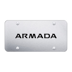 Au-TOMOTIVE GOLD | License Plate Covers and Frames | Nissan Armada | AUGD9818