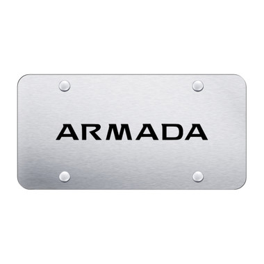Au-TOMOTIVE GOLD | License Plate Covers and Frames | Nissan Armada | AUGD9818