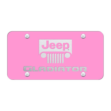 Au-TOMOTIVE GOLD | License Plate Covers and Frames | Jeep Gladiator | AUGD9828