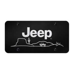 Au-TOMOTIVE GOLD | License Plate Covers and Frames | Jeep | AUGD9835