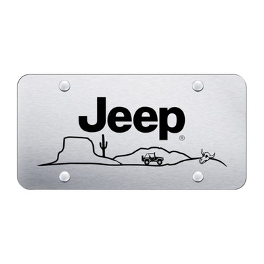 Au-TOMOTIVE GOLD | License Plate Covers and Frames | Jeep | AUGD9837
