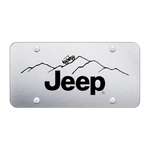 Au-TOMOTIVE GOLD | License Plate Covers and Frames | Jeep | AUGD9839