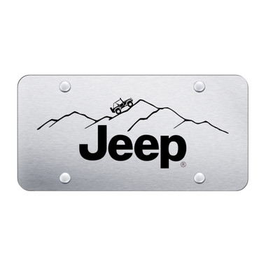 Au-TOMOTIVE GOLD | License Plate Covers and Frames | Jeep | AUGD9839