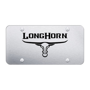 Au-TOMOTIVE GOLD | License Plate Covers and Frames | RAM Longhorn | AUGD9848