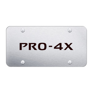 Au-TOMOTIVE GOLD | License Plate Covers and Frames | Nissan Pro-4X | AUGD9865