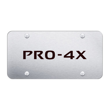 Au-TOMOTIVE GOLD | License Plate Covers and Frames | Nissan Pro-4X | AUGD9865