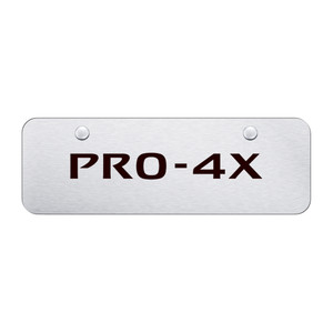 Au-TOMOTIVE GOLD | License Plate Covers and Frames | Nissan Pro-4X | AUGD9866