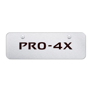 Au-TOMOTIVE GOLD | License Plate Covers and Frames | Nissan Pro-4X | AUGD9866