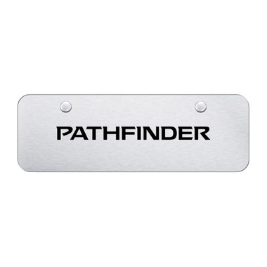 Au-TOMOTIVE GOLD | License Plate Covers and Frames | Nissan Pathfinder | AUGD9872