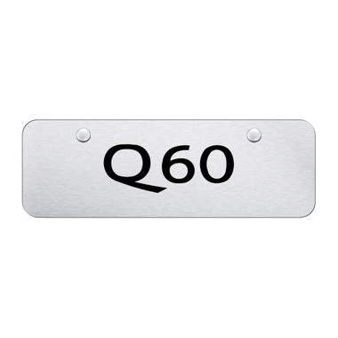 Au-TOMOTIVE GOLD | License Plate Covers and Frames | Infiniti Q60 | AUGD9878
