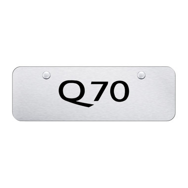 Au-TOMOTIVE GOLD | License Plate Covers and Frames | Infiniti Q70 | AUGD9883
