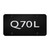 Au-TOMOTIVE GOLD | License Plate Covers and Frames | Infiniti Q70L | AUGD9884