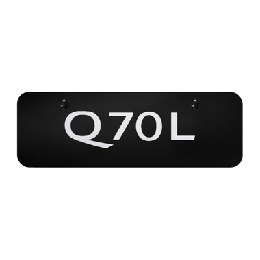 Au-TOMOTIVE GOLD | License Plate Covers and Frames | Infiniti Q70L | AUGD9885