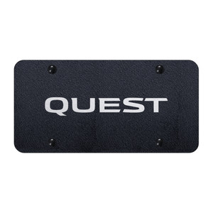 Au-TOMOTIVE GOLD | License Plate Covers and Frames | Nissan Quest | AUGD9889
