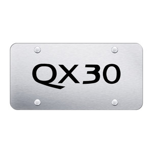Au-TOMOTIVE GOLD | License Plate Covers and Frames | Infiniti QX30 | AUGD9895