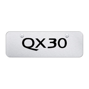Au-TOMOTIVE GOLD | License Plate Covers and Frames | Infiniti QX30 | AUGD9896