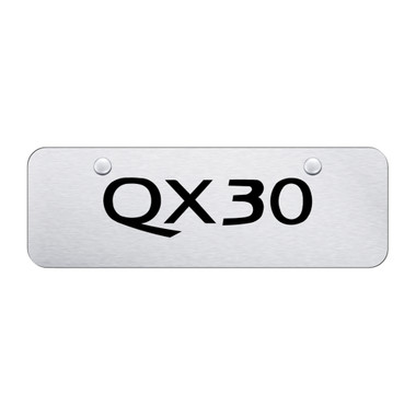 Au-TOMOTIVE GOLD | License Plate Covers and Frames | Infiniti QX30 | AUGD9896